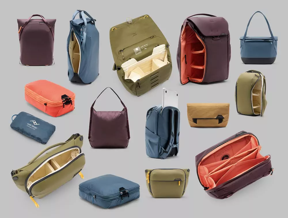 Peak Design Colorways