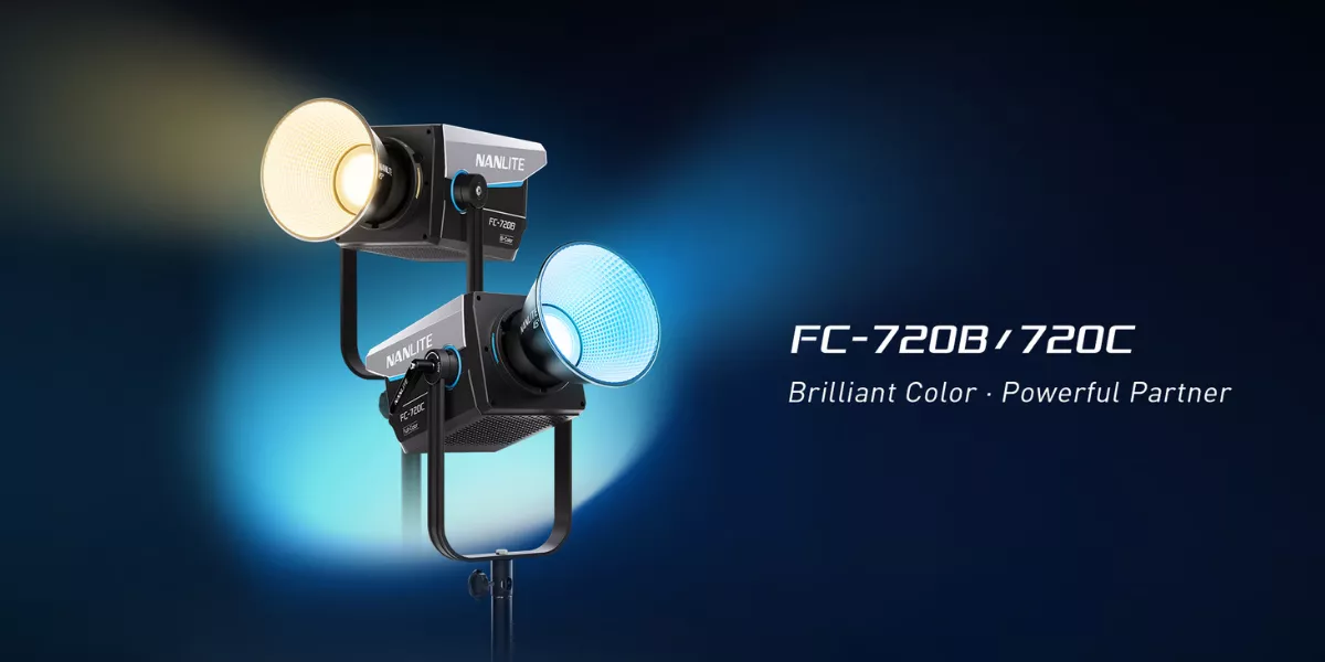 Nanlite FC-720B a FC-720C - profesionální bodová LED světla