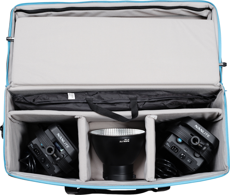 Nanlite FS-300B Bi-Colour 2-Light Kit with Stand – sada 2 LED světel se softboxy a stativy