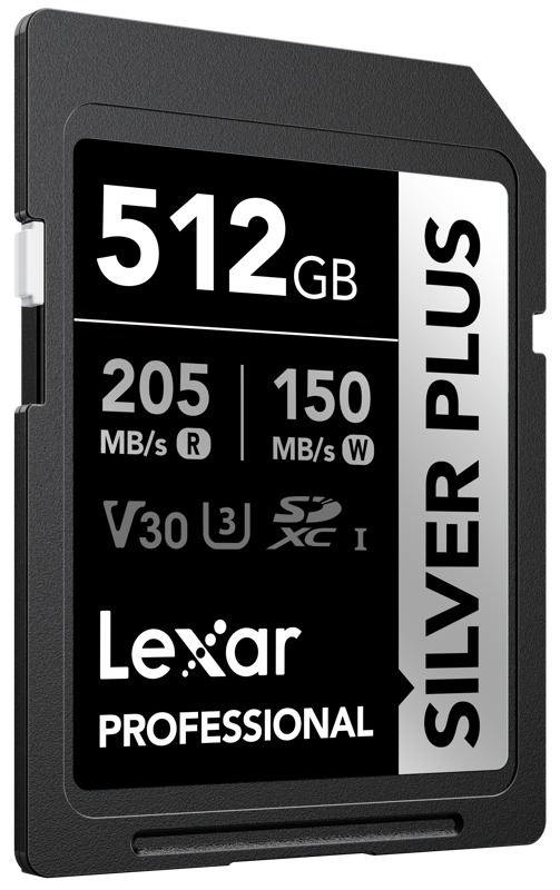 Lexar Professional Silver Plus SDXC - 512 GB
