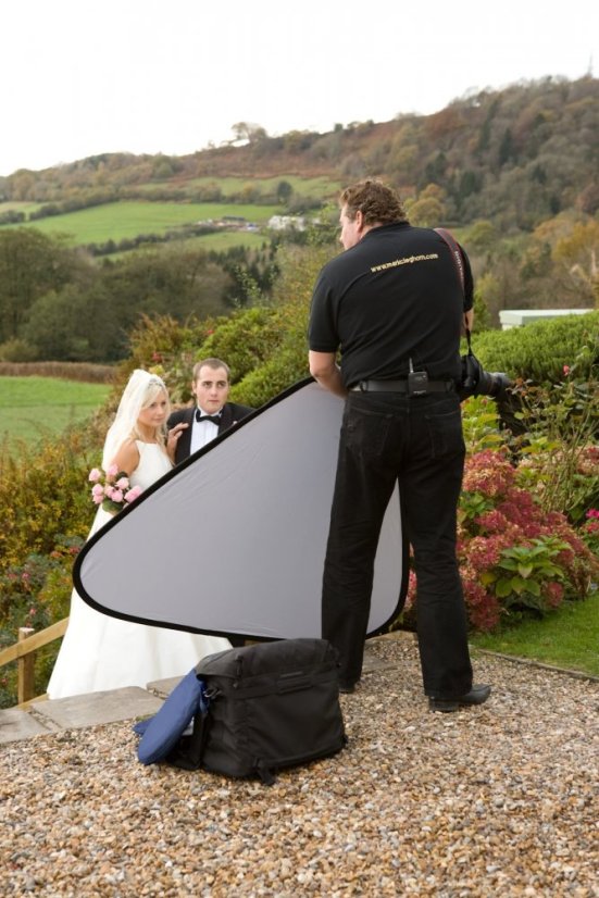 Lastolite Trigrip Reflector 120 cm Sunfire/Silver