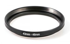 VFFOTO redukce - step up ring 43 mm na 46 mm
