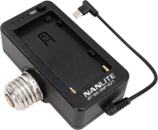 Nanlite Bateriový NP-F adaptér E27 pro PavoBulb 10C