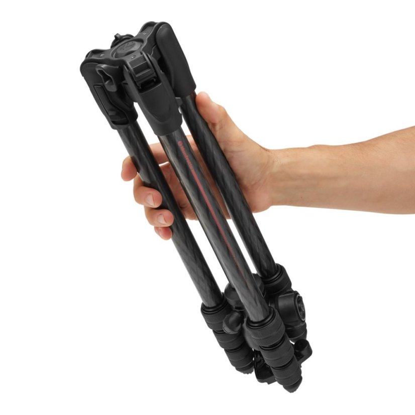 Manfrotto Befree Advanced AS Twist Carbon tripod - cestovní karbonový stativ s kulovou hlavou