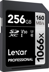 Lexar Pro 1066x SDXC UHS-I 256GB