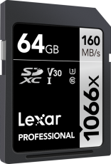 Lexar Pro 1066x SDXC UHS-I 64GB