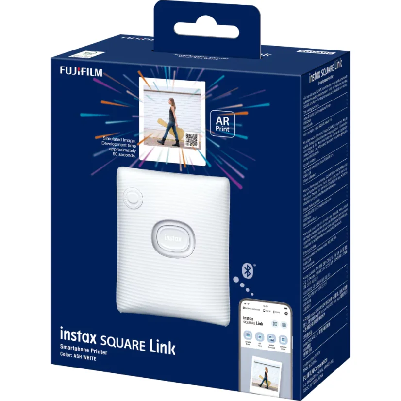 Fujifilm Instax Square Link Ash White