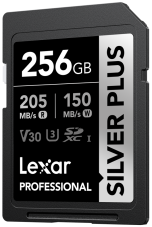 Lexar Professional Silver Plus SDXC - 256 GB