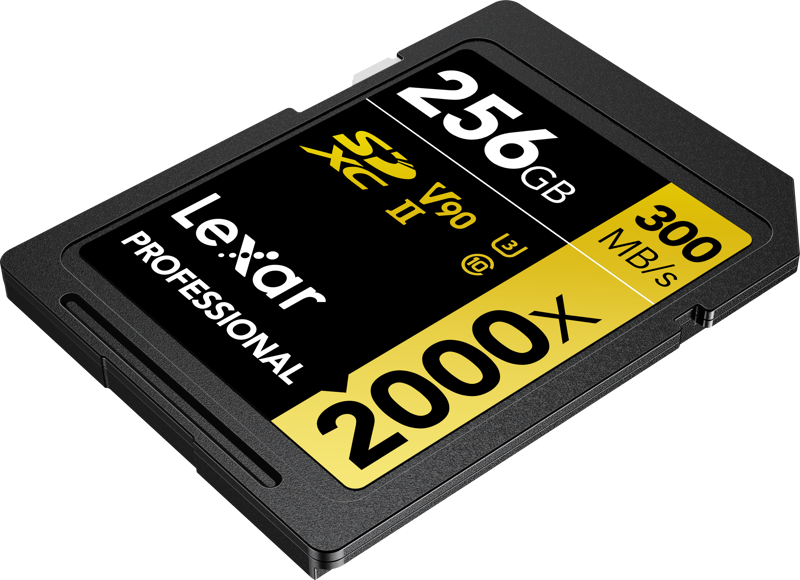 Lexar Pro 2000x SDXC UHS-II 256GB