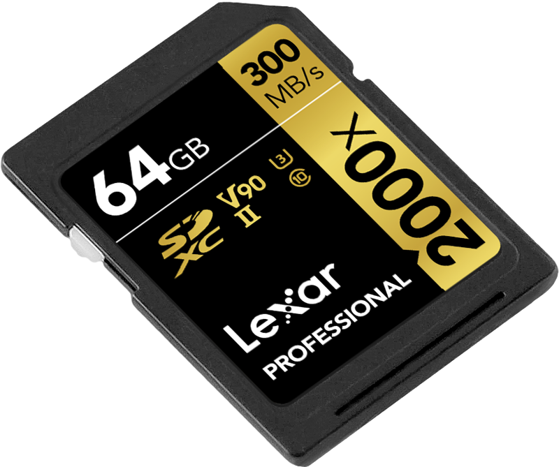 Lexar Pro 2000x SDXC UHS-II 64GB (rozbaleno)
