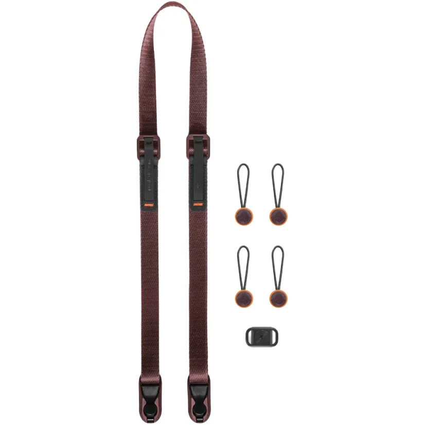 Peak Design Leash Eclipse - popruh na fotoaparát (švestková)