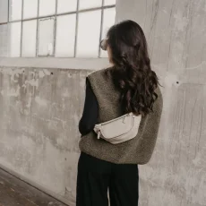 Loulex Fanny Pack Mini Beige - Mini fotoledvinka béžová
