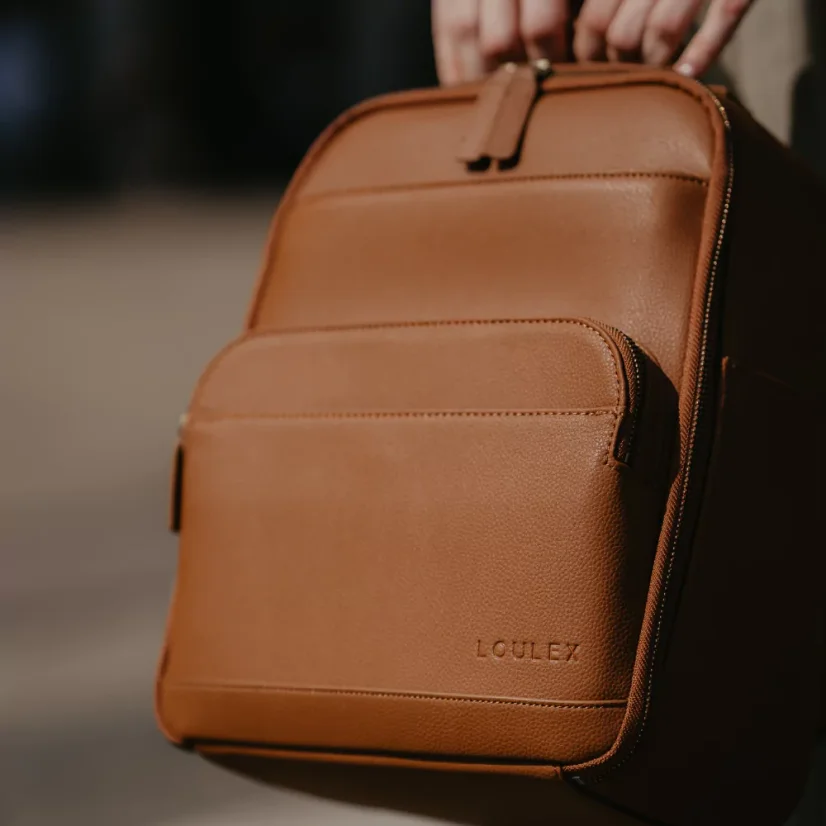 Loulex Mini-Bag Brown - Mini-fotobatoh hnědý