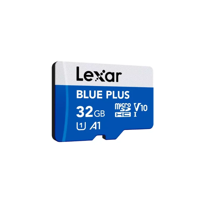 Lexar Blue Plus microSDHC se SD adaptérem - 32 GB