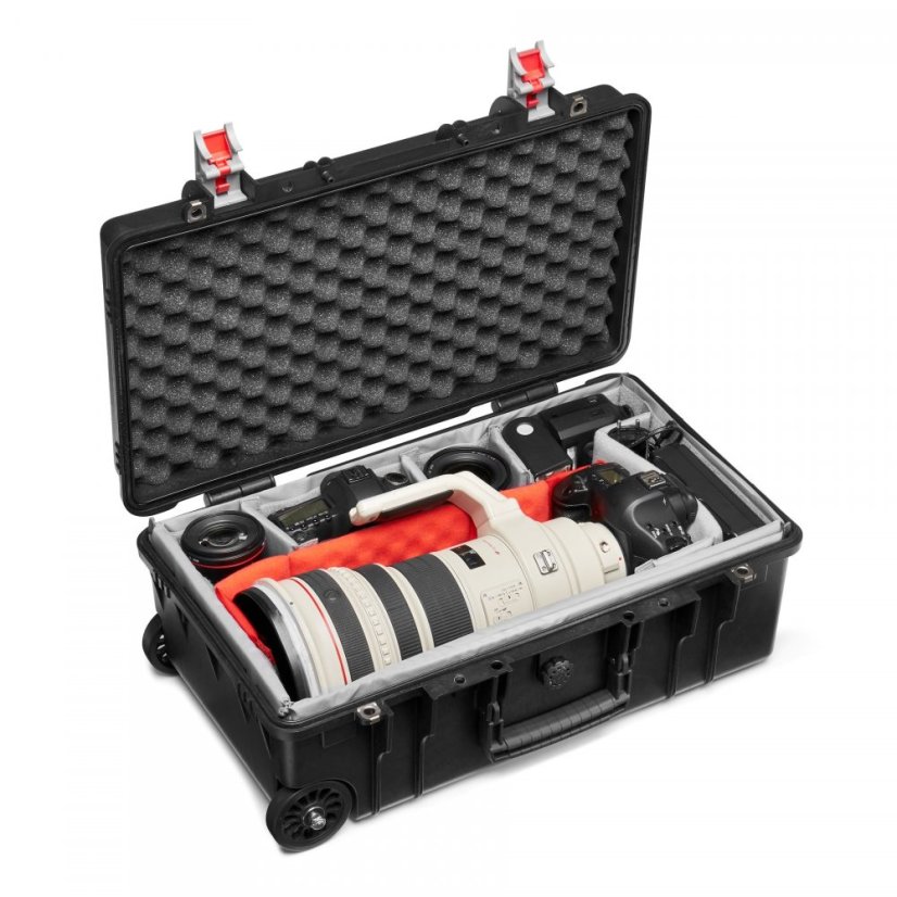 Manfrotto ProLight Reloader Tough-55 HighLid carry-on camera rollerbag