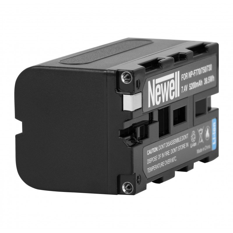 Sada dvoukanálové nabíječky a dvou baterií NP-F770 Newell DL-USB-C pro Sony