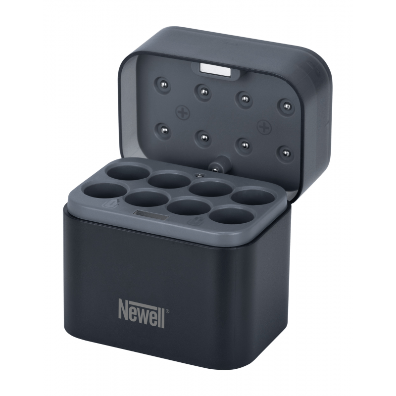 Newell osmikanálová nabíječka pro AA dobíjecí baterie (rozbaleno)