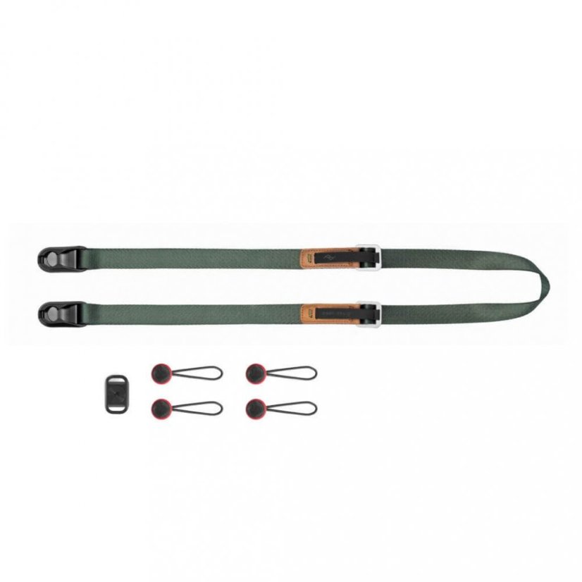 Peak Design Leash Sage - popruh na fotoaparát (šalvějově zelený)