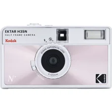Kodak EKTAR H35N Half Frame Film Camera Glazed Pink
