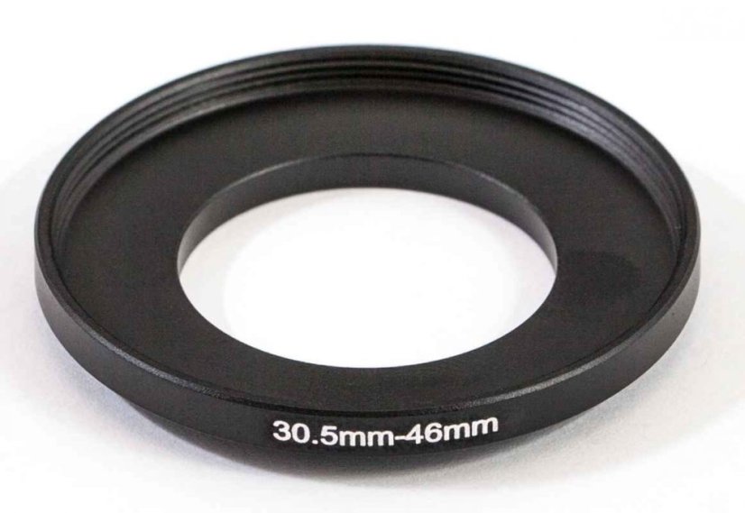 VFFOTO redukce - step up ring 30,5 mm na 46 mm