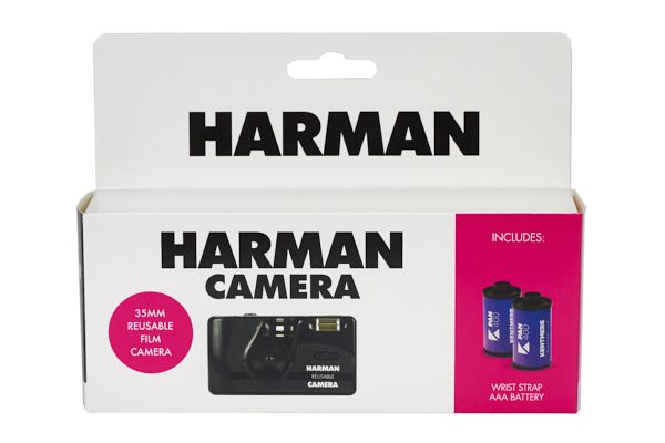 Harman Camera + 2x Kentmere Pan 400/135-36