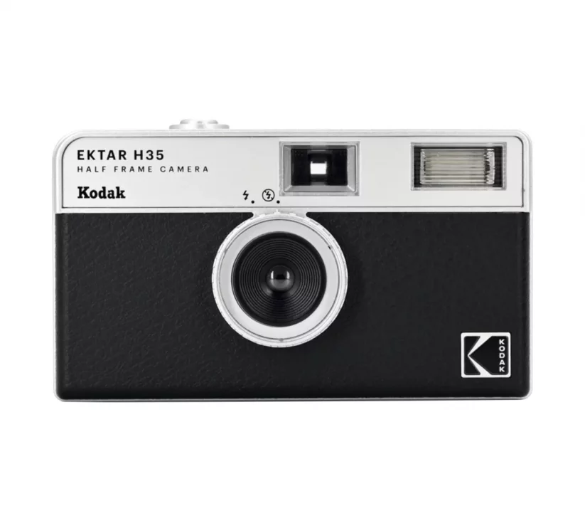 Kodak EKTAR H35 Half Frame Film Camera Black