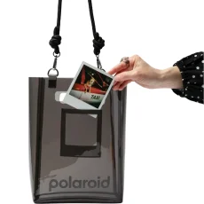 Polaroid Bucket Bag - Black (černá) - průhledná taška přes rameno