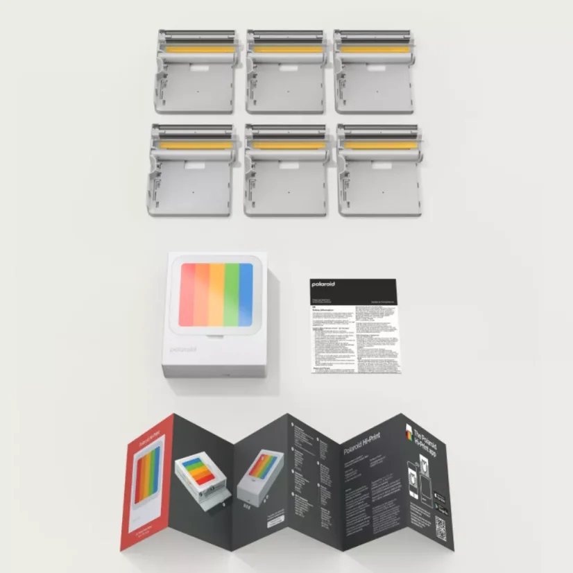Polaroid Hi-Print 3x3 + 60 listů - kapesní fototiskárna