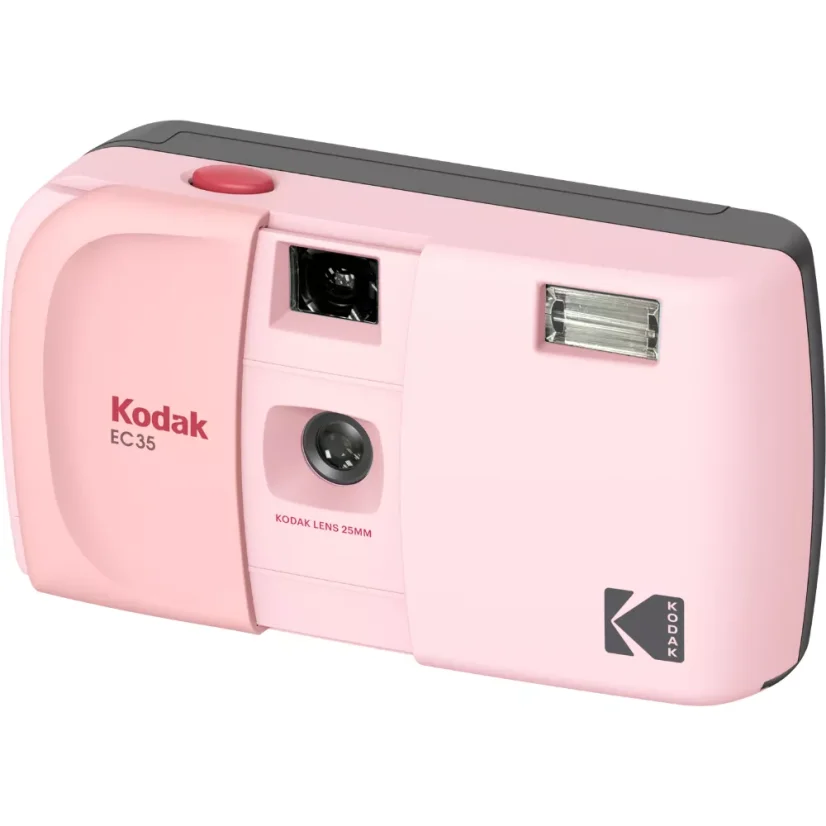 Kodak EC35 Blush Pink (růžová) + Kodak UltraMax 400 (24 snímků) - analogový fotoaparát