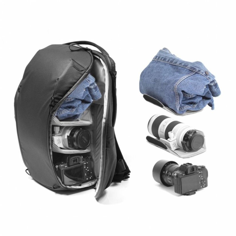 Peak Design Everyday Backpack 20L Zip v2 - Black - černá