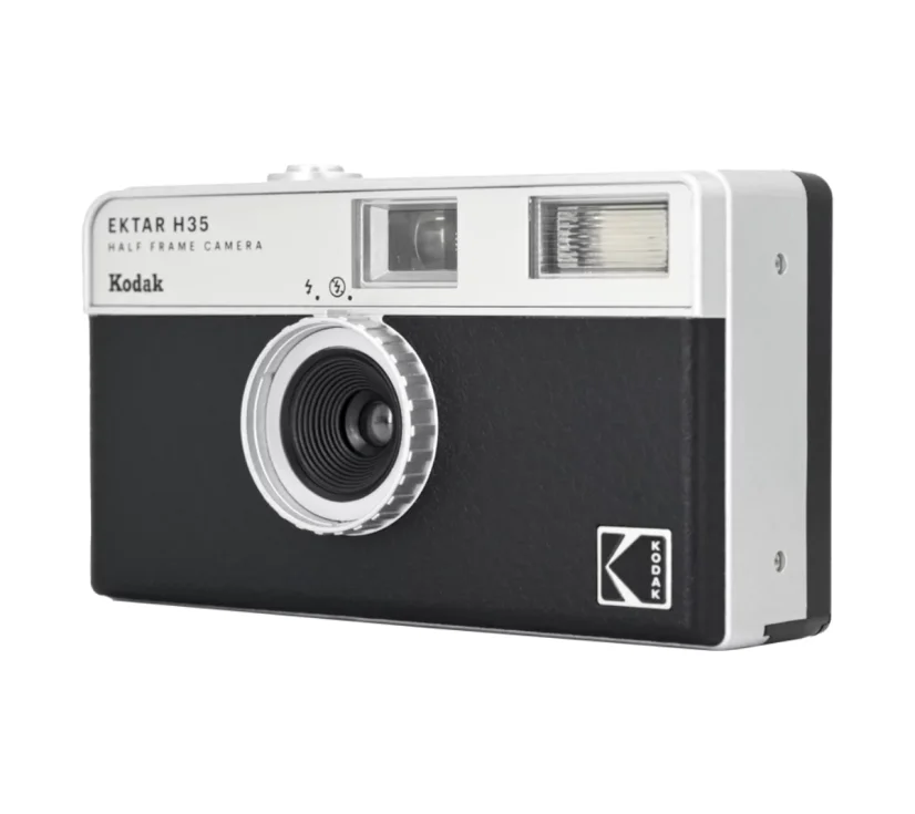 Kodak EKTAR H35 Half Frame Film Camera Black