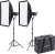 Nanlite FS-300B Bi-Colour 2-Light Kit with Stand – sada 2 LED světel se softboxy a stativy