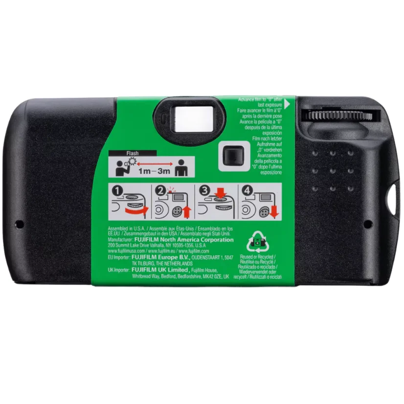 Fujifilm QuickSnap Flash 27 - jednorázový fotoaparát s bleskem