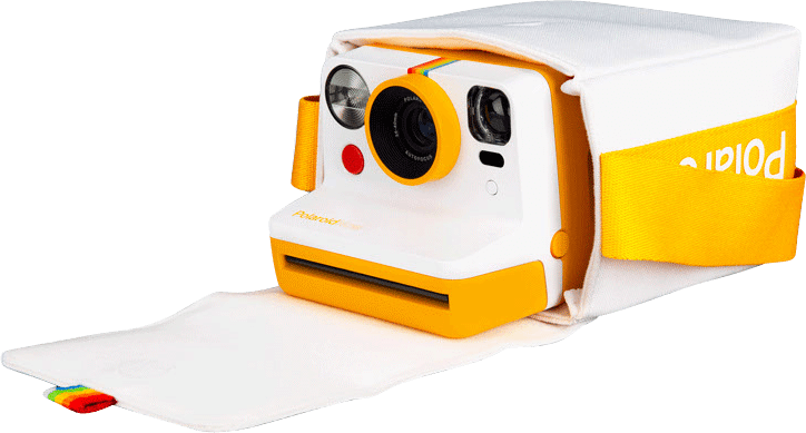 Polaroid Now Taška - bílá & žlutá