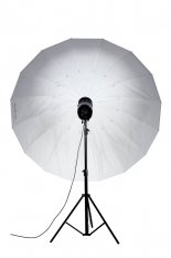 Nanlite Deštník Silver Shallow 180 cm