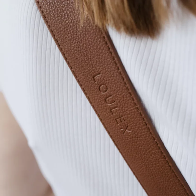 Loulex Crossbody Strap Brown - Popruh přes tělo hnědý