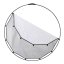 Manfrotto HaloCompact Plus Reflector 98 cm Silver/White