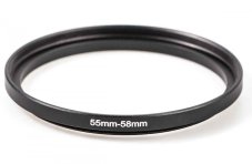 VFFOTO redukce - step up ring 55 mm na 58 mm