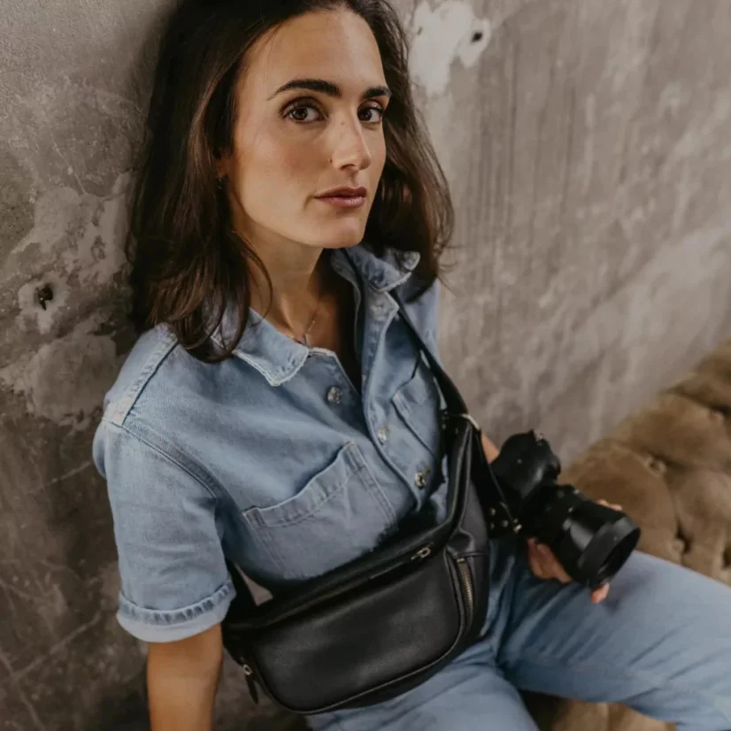 Loulex Fanny Pack Black - Fotoledvinka černá