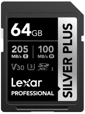 Lexar Professional Silver Plus SDXC - 64 GB