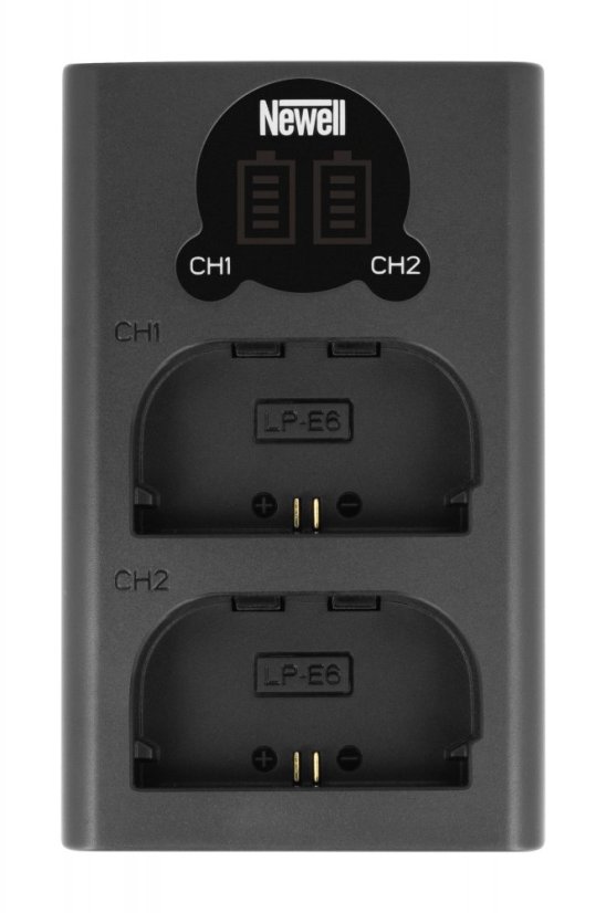Newell DL-USB-C duální nabíječka LP-E6