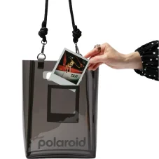 Polaroid Bucket Bag - Black (černá) - průhledná taška přes rameno