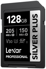 Lexar Professional Silver Plus SDXC - 128 GB