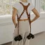 Loulex Double-Strap Brown - Dvojitý popruh hnědý