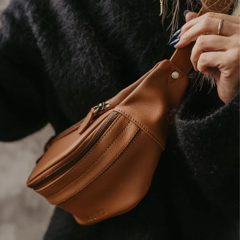Loulex Fanny Pack Mini Brown - Mini fotoledvinka hnědá
