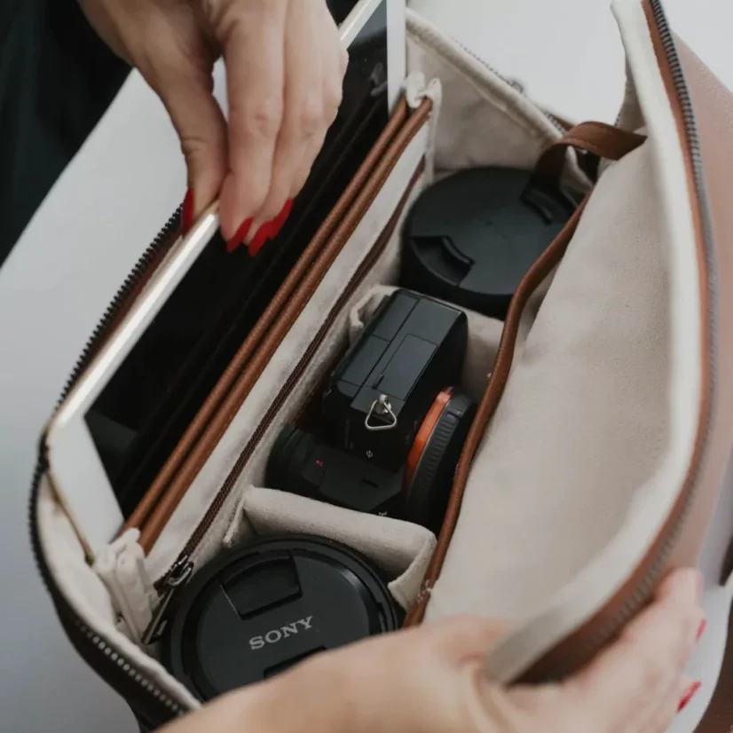 Loulex Organizer Bag Brown - Organizér hnědý