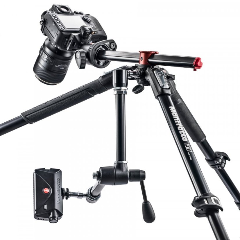 Manfrotto 190 ALU TRIPOD 4-S HORIZ. COL