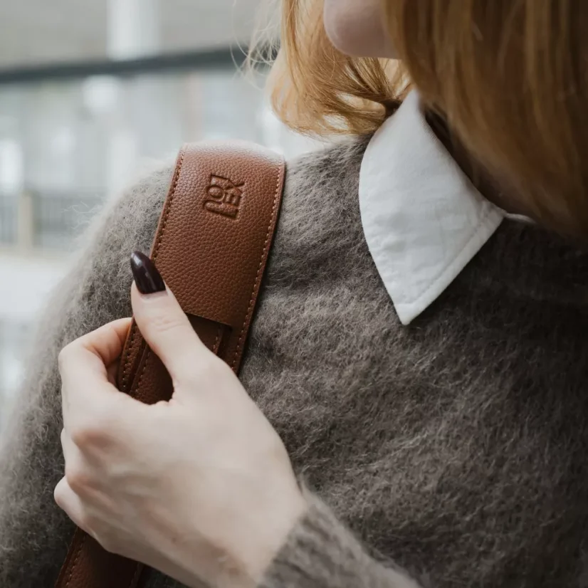 Loulex Handbag Brown - fotobrašna (hnědá)