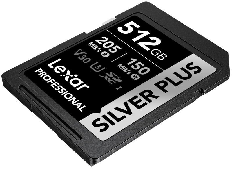 Lexar Professional Silver Plus SDXC - 512 GB