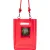Polaroid Bucket Bag - Red (červená) - průhledná taška přes rameno